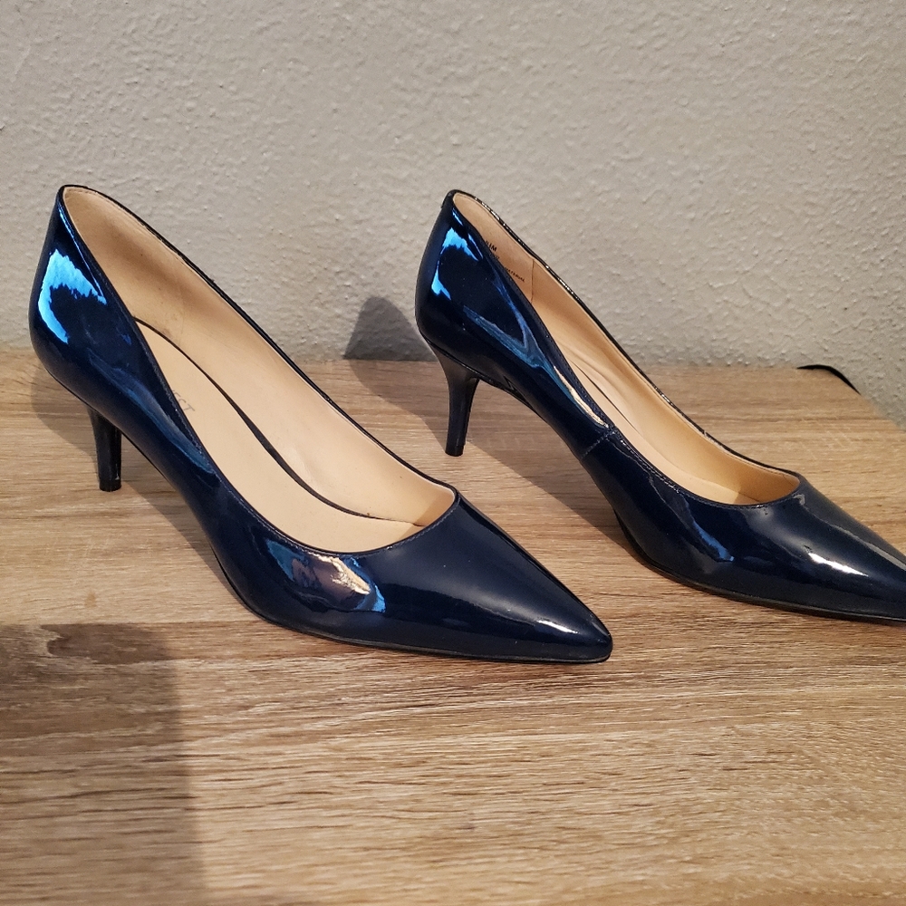 Nine West Navy Blue Heals